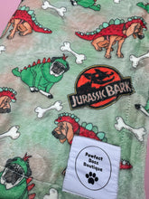 Load image into Gallery viewer, Dog Blanket - Jurassic Bark
